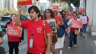 Teachers across Los Angeles call for protections for immigrant students