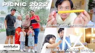 Пикник 2022, пенал Elago Apple, стул IKEA Agam для Кайлы | VLOG 1&deg; 2022