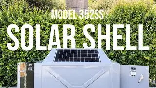 Bike Locker Model 352SS - Solar Shell&trade;