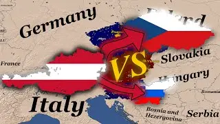 Austria vs Czechia and Slovenia | CVC Animation
