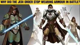 Why Did The Jedi Stop Wearing Battle Armour? #shorts