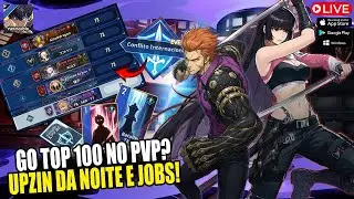 SOLO LEVELING ARISE - ATAQUE RAPIDO NO PVP RUMO AO TOP100!! VAMOS DE JOBS E UPS!