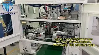 Hot Melt Glue Box Folding Machine Fruit box sealing machine for blueberry/raspberry/raspberry