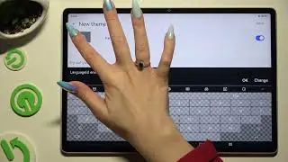 Huawei MatePad Pro 12.6 - Как изменить и настроить тему клавиатуры - Персонализируйте ввод текста