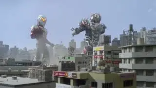 ウルトラマンオーブ＆ウルトラマンXVSデアボリック＆ガピヤ星人サデス