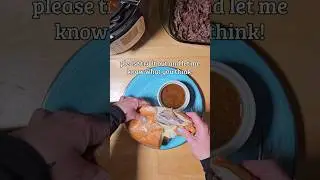 Bubbly Cheesy French Dip #recipes #shorts #dinner
