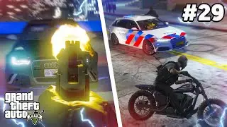 300IQ POLITIE ACHTERVOLGING!!👮😱 WHYOS & CALI CARTEL!! (GTA ROLEPLAY ONDERWERELD #29)