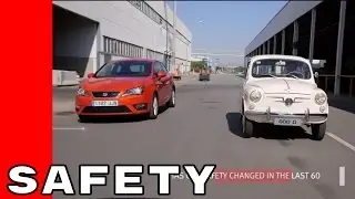 Safety - 1963 Seat 600 D vs 2016 Seat Ibiza FR