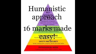 HUMANISTIC APPROACH - 16 MARKS MADE EASY!