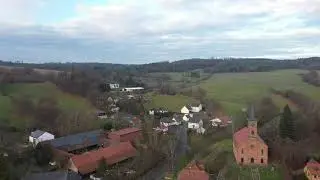 Stockhausen im Vogelsberg / Dezember 2020 / 4K Luftaufnahme