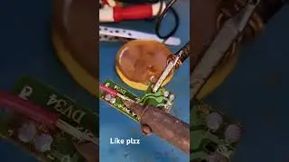useful soldering tips. electronics project 🔥. #soldering #repair #shortvideo #experiment #project