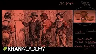 The Lost Colony of Roanoke - settlement and disappearance