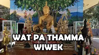 Vaikuttava Wat Pa Thamma Wiwek #naga #temppeli #thaimaa