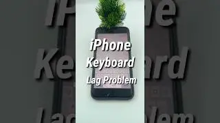iOS 17 - How to Fix Keyboard Lag on iPhone #shorts #iphone #iphonekeyboard