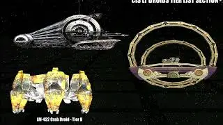 Star Wars: CIS LT Droid Vehicles Tier List - Section 2 #clonewars