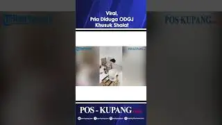 Viral, Pria Diduga ODGJ Terekam Sedang Shalat