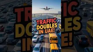 UAE Traffic Update 🚦: Double Travel Times Ahead of School Reopening