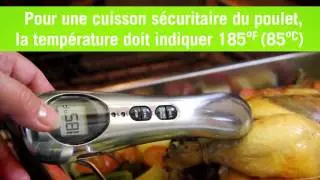 Comment savoir si le poulet est cuit