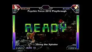 Psychic Force 2012 Playthrough using the Dreamcast Xploder :D #Dreamcast #Sega #DC #CheatCodes #Sub
