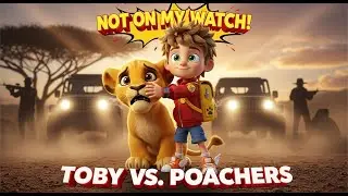 Lion Cub Rescue from Poachers by Toby 🦁 | Animal Rescue Cartoon Adventure (EP 26)