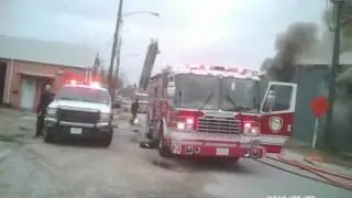 Station 18 first in warehouse fire