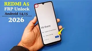 Redmi A5 GOOGLE/FRP BYPASS 2026 (How To Install Activity Launcher) 100% Working On Android 14,15