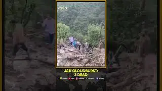 Cloudburst in Jammu & Kashmir: Ramban Cloudburst Kills Three, Five Missing | WION Shorts