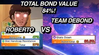 TEAM SHIELD WITHOUT TRUEBASA. TOTAL BOND+SHIELD 84% VS DEBOND! CAPTAIN TSUBASA DREAM TEAM