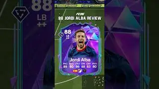 88 Jordi Alba Review in EA FC 26, he's very well-rounded 🤩 #shorts #short #fc26 #eafc26 #eoae