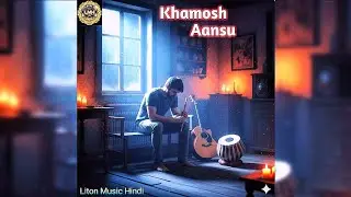 Khamosh Aansu | Official Music Video | Heartbreaking Hindi Sad Melody 2026।Liton music Hindi
