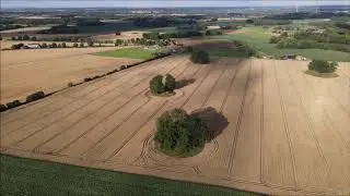 DJI Mavic Air 2  - Klingberg und H&uuml;gelgr&auml;ber Grabau bei Bad Oldesloe - Drone