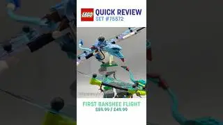 First Banshee Flight (Avatar) &ndash; LEGO QUICK REVIEW (From 2022)