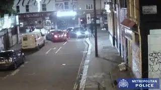 Police released CCTV in Camden High Street shooting