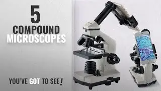 Top 10 Compound Microscopes [2018]: Solomark Compound Microscope 20X-1280X , Professional Monocular