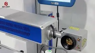 35W CO2 flying marking machine#lasermarkingmachine #lasermachine #co2laser #co2lasermarkingmachine