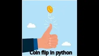 How to make a short coin flip game in python