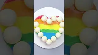 Amazing Rainbow Chocolate Pop it Idea! 🔥🌈 #viral #asmr #shorts #cake