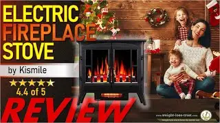 3D Infrared Electric Fireplace Heater by Kismile REVIEW