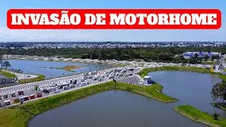 Vale apena ficar no camping da Expo Motorhome.