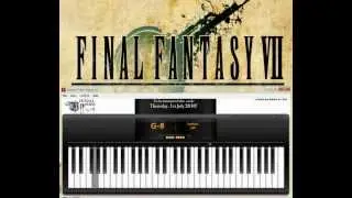 [Virtual piano] FFVII - Aerith's theme