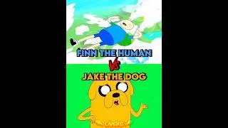 Finn the Human vs Jake the Dog #shorts