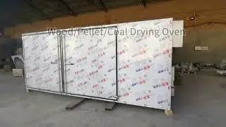 Coal wood pellet drying oven