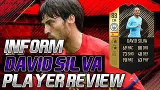 INFORM DAVID SILVA PLAYER REVIEW FIFA 18!!!(88)