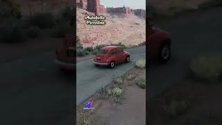 BeamNG.drive: 🎬 Utah construction site: Piccolina on mountain road / BeamNG.drive test