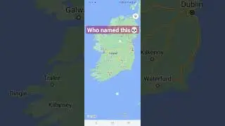 only in Ireland 💀 | whereabouts #shorts #viral #uk #ireland #map