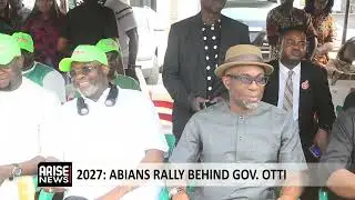 2027: ABIANS RALLY BEHIND GOV. OTTI