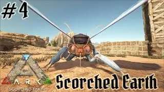 ARK: Scorched Earth - HOW TO TAME A MOTH [The Lymantria]!! S1 E4 ( Scorched Earth Map Gameplay )
