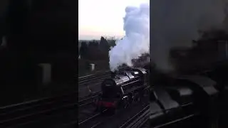 IMPRESSIVE STEAM TRAIN | Severn Valley Railway | LMS STANIER Mogul