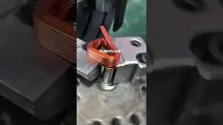 Precision Coil Winding for Hub Motors | Trapezoidal & Triangular Coil Forming Machine #coppercoil