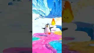 The Penguin That Hated Cold 🐧🔥 | Funny Kids Cartoon | 3D Animation #Shorts #emperorpenguin